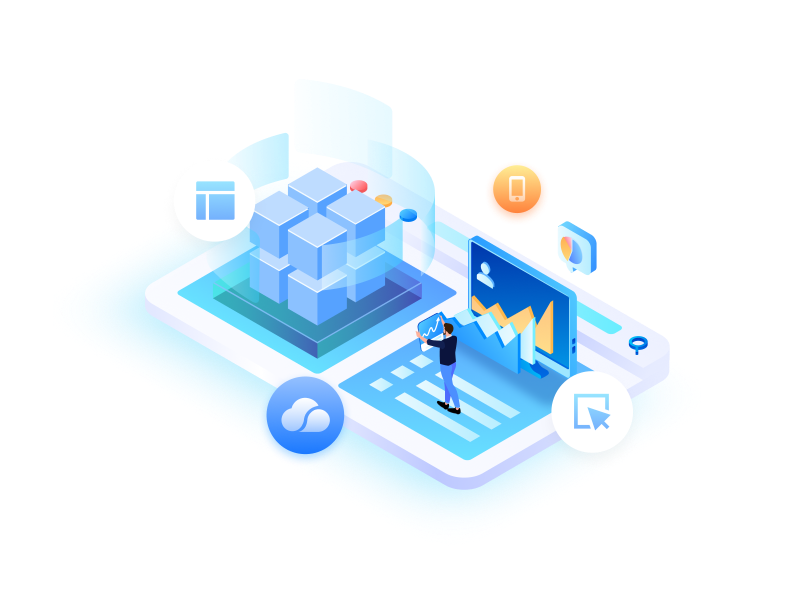 丰富模板与组件，可视化搭建图文物料