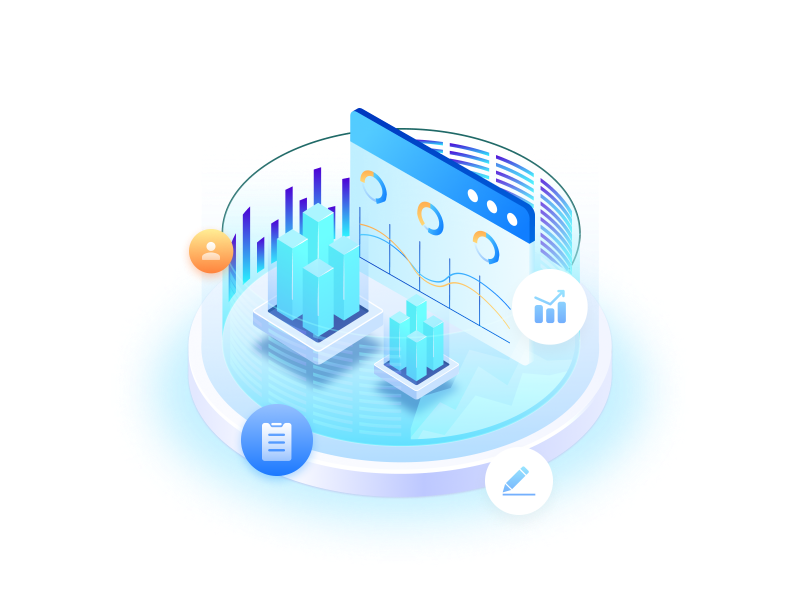 丰富模板与组件，可视化搭建图文物料